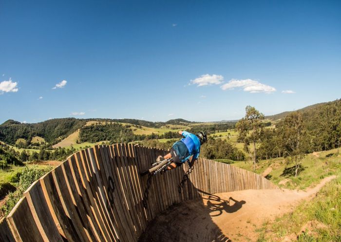 Bigfoot Trail at Greenvalleys Mountain Bike Park, Shellharbour Area